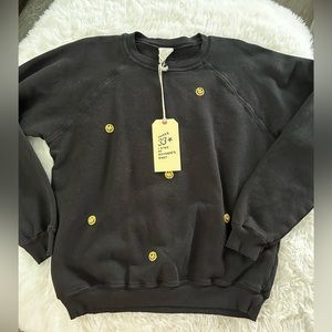 I stole my boyfriends shirt Smiley Faces